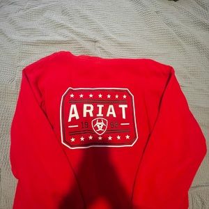 Men’s Large Red Ariat Hoodie